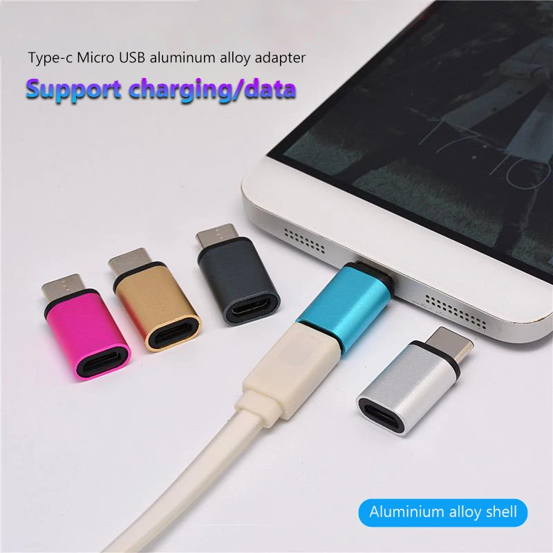 Type C к USB Micro адаптер быстрая скорость передачи данных Быстрая зарядка USBC Phone