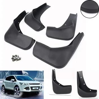 

4PCS Car Splash Guards Mud Flaps Full Set Front Rear Mudguard for Ford Escape 2013 2014 2015 2016 2017 2018 2019