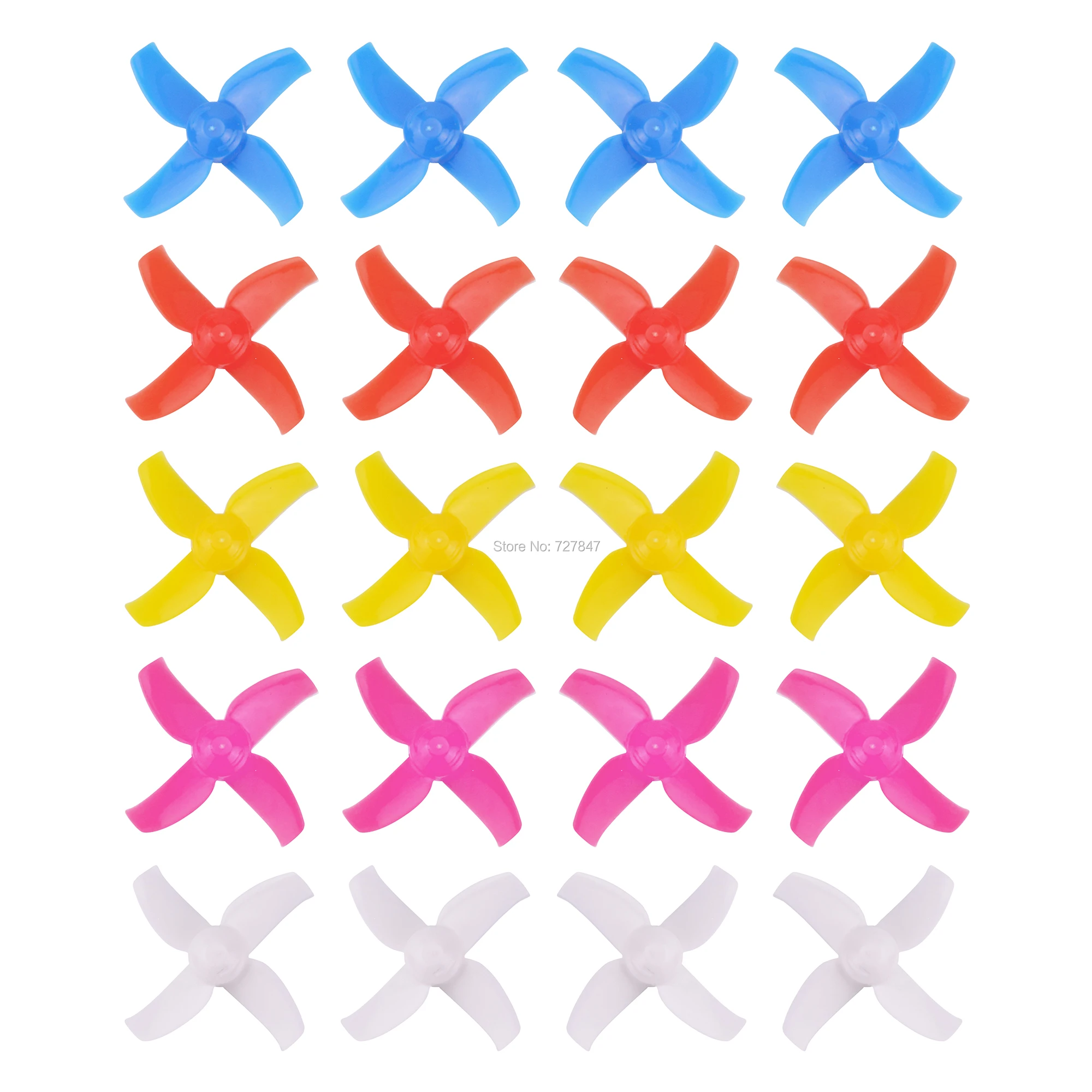 

10Pairs/lot 40 40mm 4-Paddle PC Propellers 1.0mm Hole CW CCW Props for Mobula7 Mobula 7 FPV Racing Drone Quadcopter