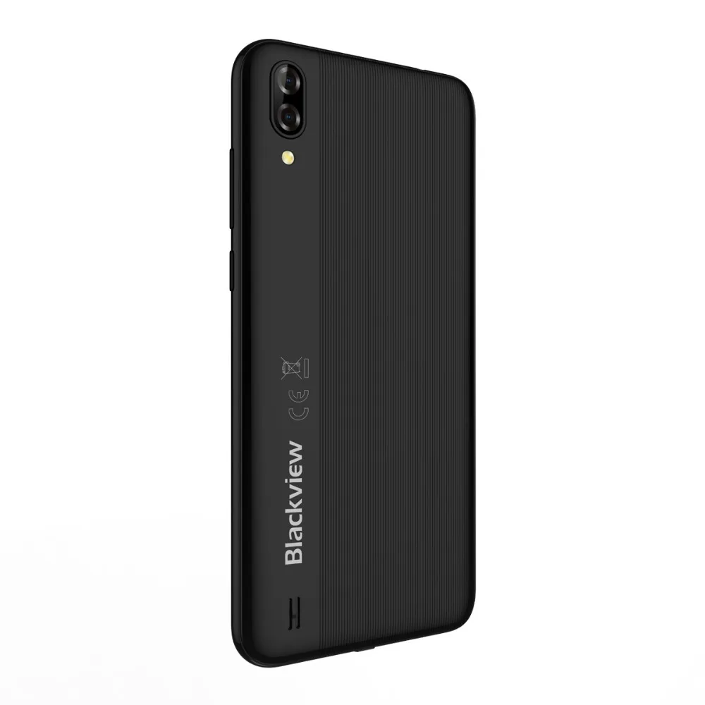 Blackview A60 Смартфон Android 8,1 четырехъядерный 4080 мАч 1 Гб+ 16 Гб мобильный телефон 6,1 дюймов 19,2: 9 экран Двойная камера 3g сотовые телефоны