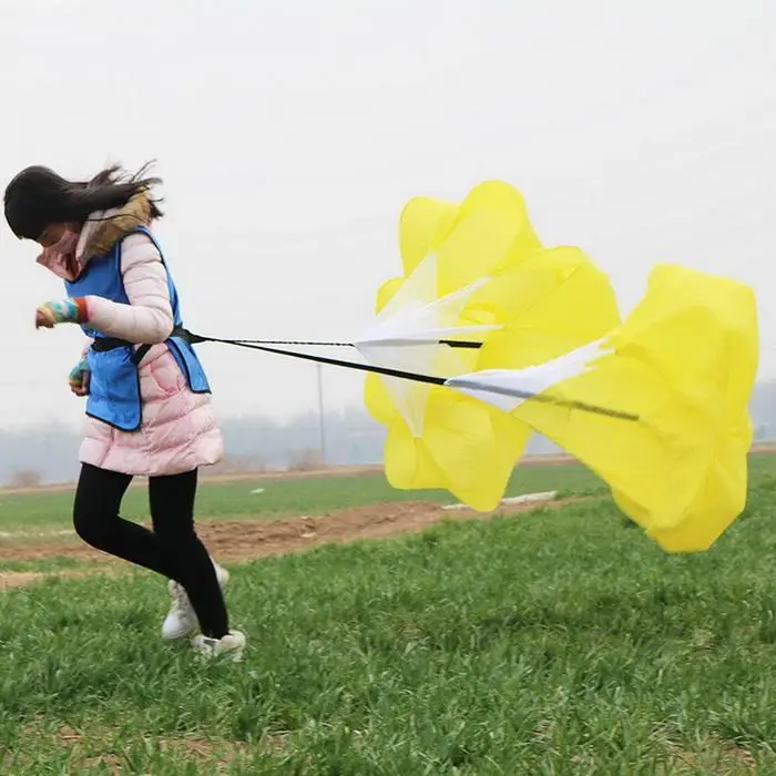 

1pc Speed Training Running Drag Parachute 5 colors Soccer Training Fitness Speed Drag Chute Physical Training