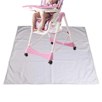 

Baby High Chair Floor Mat Protector Cover Washable Splat Mats