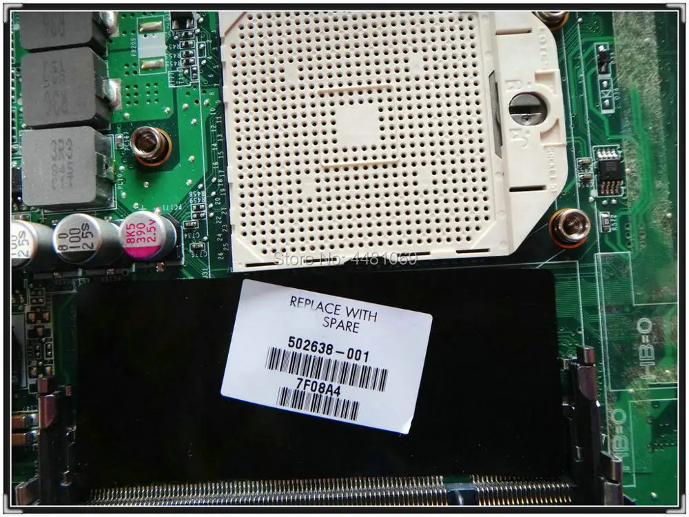 Dv5-1110eg دفتر 502638-001 DA0QT8MB6G0 ل جناح HP DV5 DV5-1105ev dv5-1105ax dv5-1151eg اللوحة المحمول اختبارها جيدة