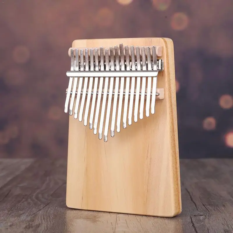 17 клавиш Kalimba Mbira DIY Набор береза/грецкий орех/бук твердая древесина палец пальцы