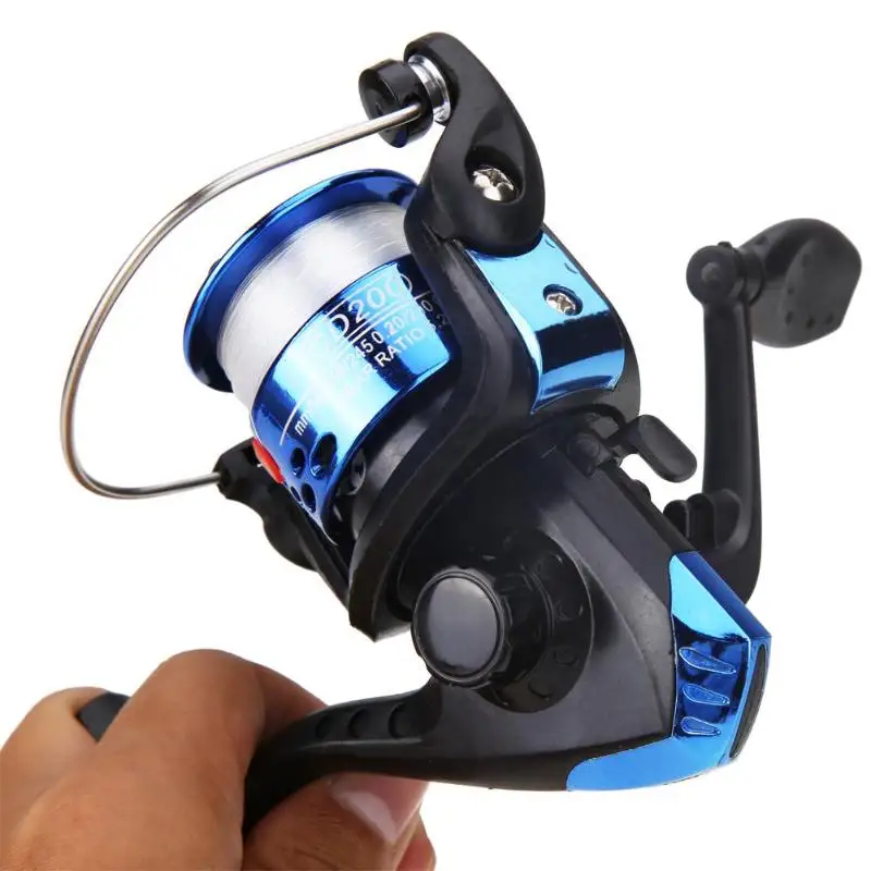 

High Speed 5.1:1 Spinning Reel 3BB Ball Bearing Aluminum Fishing Reels Left/Right Interchange Reel Carp Fishing Wheel with Line
