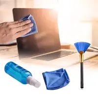 מחשב נייד 3pcs LCD TV Screen ערכת ניקוי עבור מחשב נייד מחשב שולחני מצלמה דיגיטלית מקשים ניקוי פתרון בד מברשת ערכות (5)