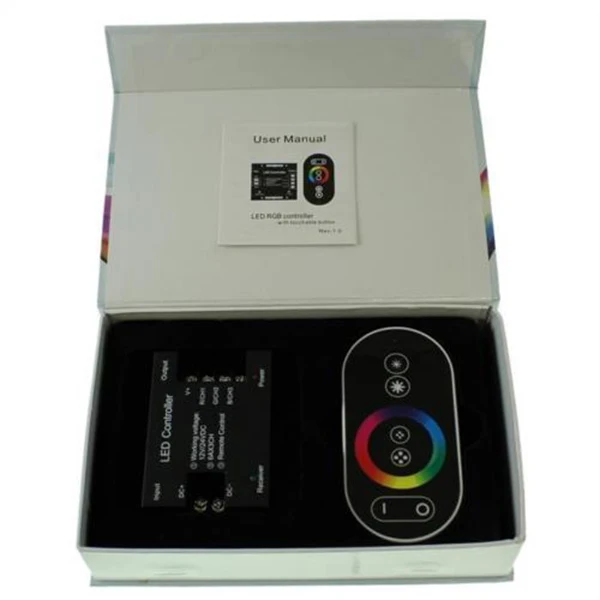 Цветная (RGB) RF сенсорный Управление пульт дистанционного управления Schwarz + 6 пульта