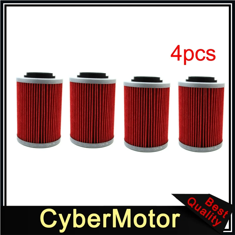 Масляный фильтр 4x для CAN AM APRILIA SL1000 RSV тысячи ETV1000 SP 998 TUONO|oil filter|filterfilter oil |