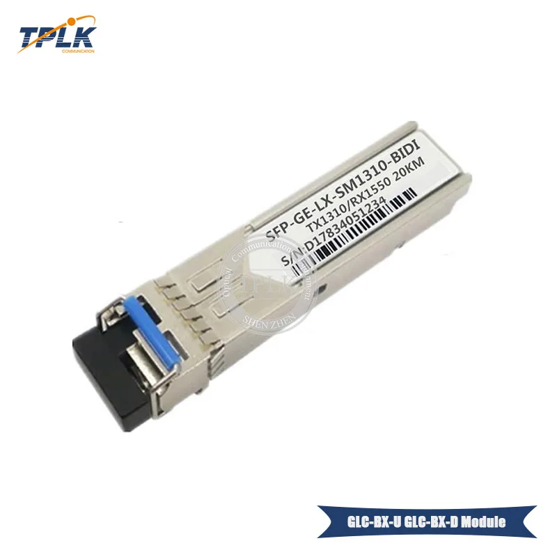 2019 флейта 1000 Гбит/с звена базовый модуль 20 км LC/SC 1310nm/1550nm SFP WDM|Оптоволоконное