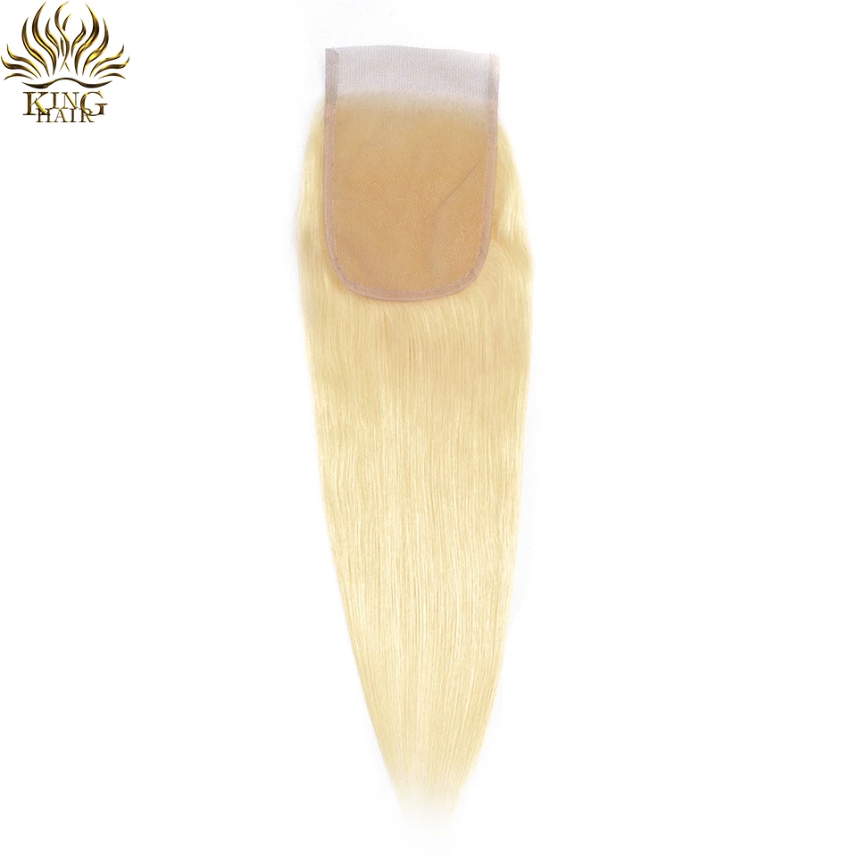 King Hair Brazilian Hair Weave Bundles 613 Blonde Bundles With Closure Remy Straight Human Hair Bundles With Closure King Hair Brazilian Hair Weave Bundles 613 Blonde Bundles With Closure Remy Straight Human Hair Bundles With Closure