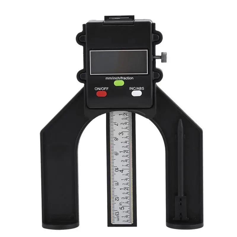 

Digital Depth Gauge Digital Tread Depth Gauge LCD Magnetic Self Standing Aperture 80mm Hand Routers