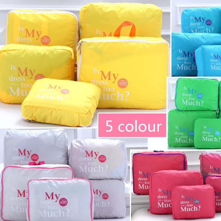

Outdoor Travel 5 Paper Set Storage Bag Accept Package Waterproof Closet Organizer Vacuum Bag For Clothes Sac Rangement Sous Vide