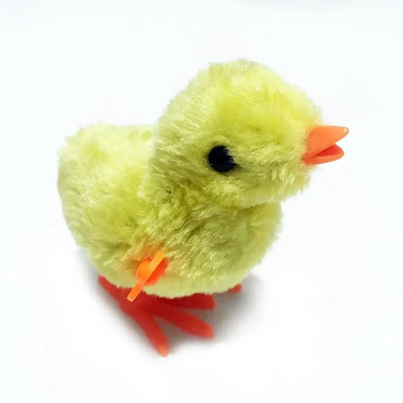 

Cute Easter Chicken Puzzle Toy Winding Chain Plush Toy April Fools Day Gift
