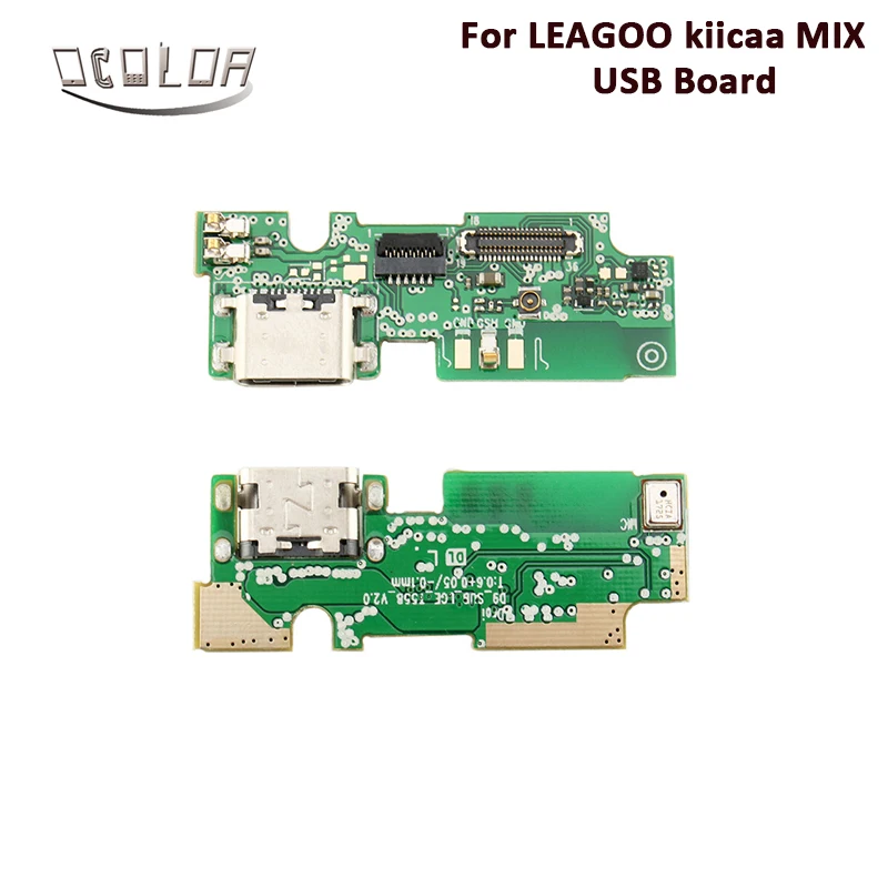 Ocolor для LEAGOO kiicaa MIX USB порт телефона разъем плата зарядки с гибким кабелем PCB