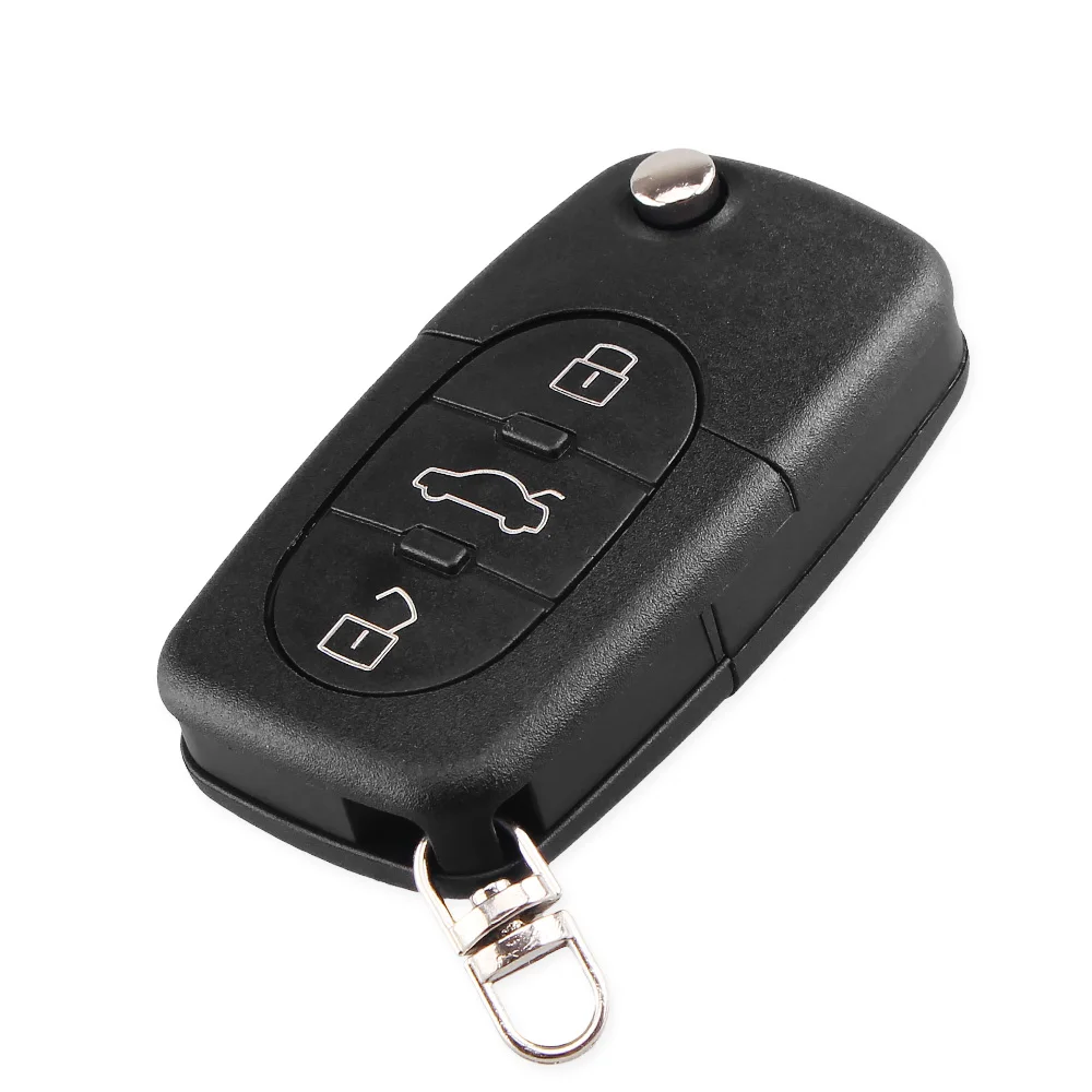 Корпус дистанционного складного ключа Dandkey Kay 2 кнопки + 1 3 для VW For Volkswagen Golf 4 5 6 Passat