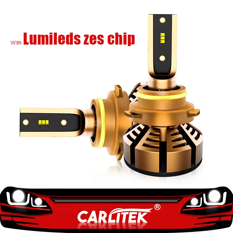 CARLitek 6500 K 12 V светодиодные АВТОМОБИЛЬНЫЕ 9005 H7 H1 H4 H11 9006 Светодиодная лампа