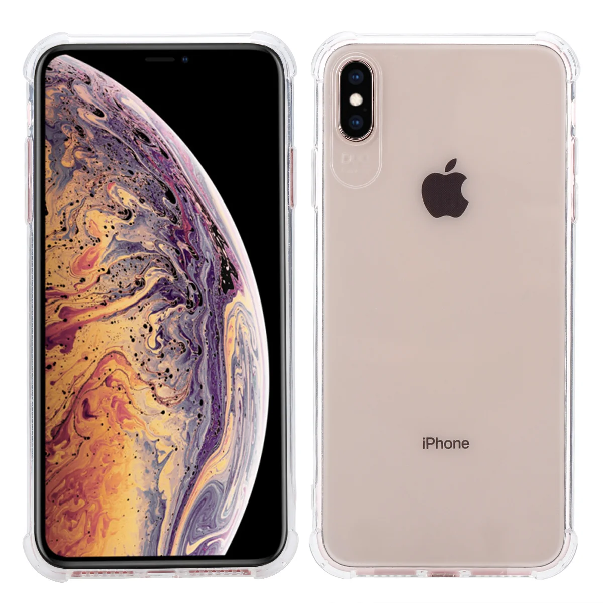 Мягкий силиконовый чехол CASEWIN для iPhone Xs Max Тонкий Ультратонкий матовый из ТПУ