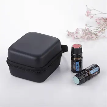 

AUGKUN 1PC 7 Compartments 5ML Essential Oil Bag Holder Case Women Hands Cosmetic Makeup Bag Oil Bottle Organizer Storage Bags