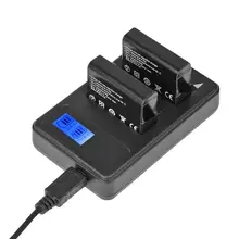 2 шт. 3,8 В 1600 мАч AHDBT-401 батареи для GoPro + ЖК-дисплей Dual USB Порты и разъёмы Батарея Зарядное устройство для GOPRO HERO 4 действие Камера