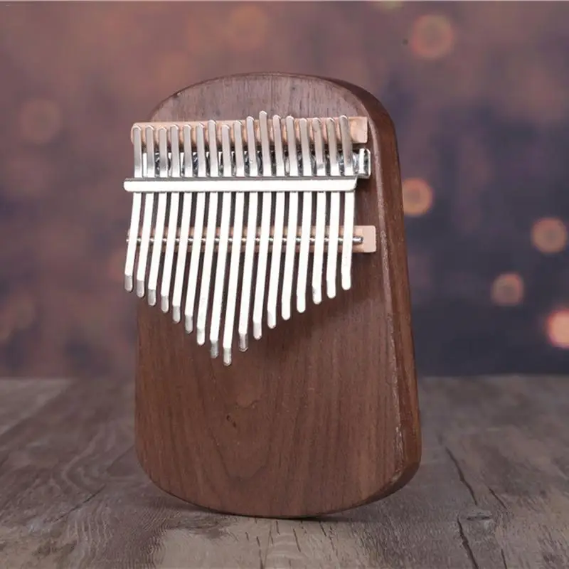 17 ключей Kalimba Mbira DIY Kit береза/орех/бук твердой древесины палец пианино для картина ручной работы музыкальные подарки тюнинговый инструмент+ сумка