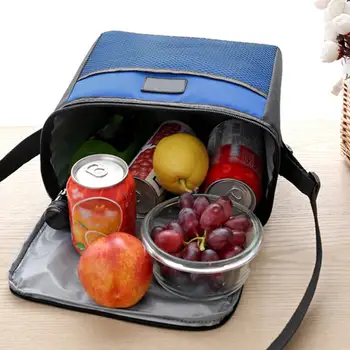 

6 Colors Insulated Lunch Bag Pinic Box Lunch Container Thermos Cooler Adults Tote Food Lunch Box for Women Men Kids