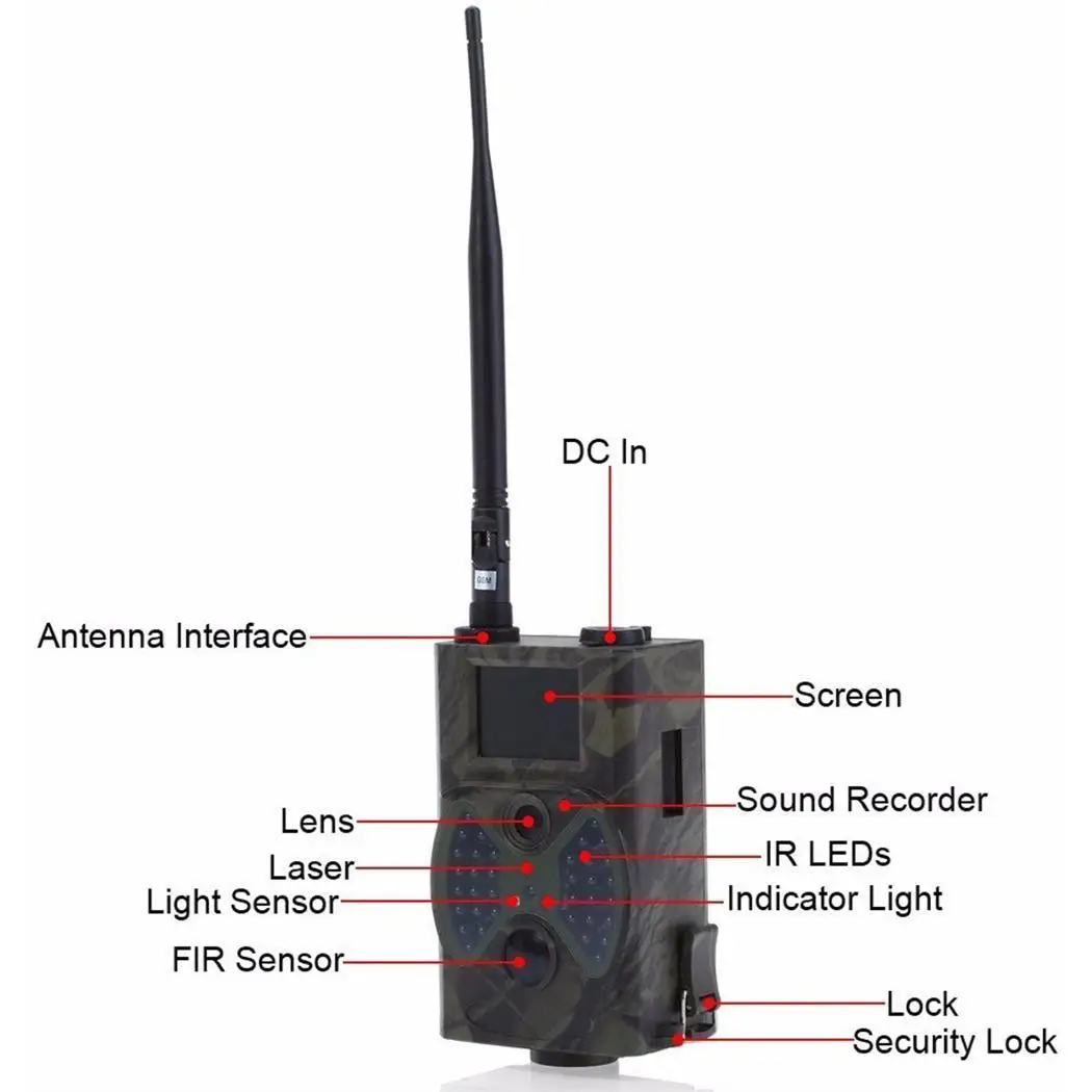 Hunting Trail Camera MMS GPRS Email Infrared wild camera GSM HC350M GPRS 16MP 1080P HC300M Night vision for animal photo traps Hunting Trail Camera MMS GPRS Email Infrared wild camera GSM HC350M GPRS 16MP 1080P HC300M Night vision for animal photo traps