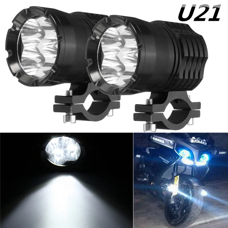 

2Pcs 40W U21 Driving Fog Head Light LED Headlight Work Spot Driving Light Fog Driving Head Lamp For BMW Motorcycle SUV ATV UTV