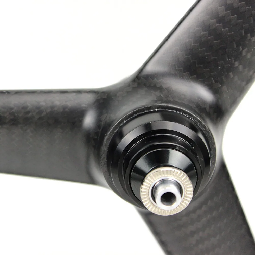 ELITEWHEELS трехспицевый клинчер 406 мм углеродная колесная установка BMX Foding