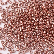 Тайдианские медные хрустальные бусины Miyuki Delica для игл 5 г/лот 1,6x1,3 мм DB37