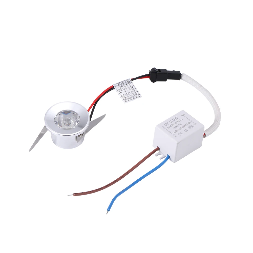 Us 3 39 30 Off 1w Mini Spotlight Lamp Ceiling Mounted Led Downlight Ceiling Light For Counter Showcase Cool White Red Blue Green Warm