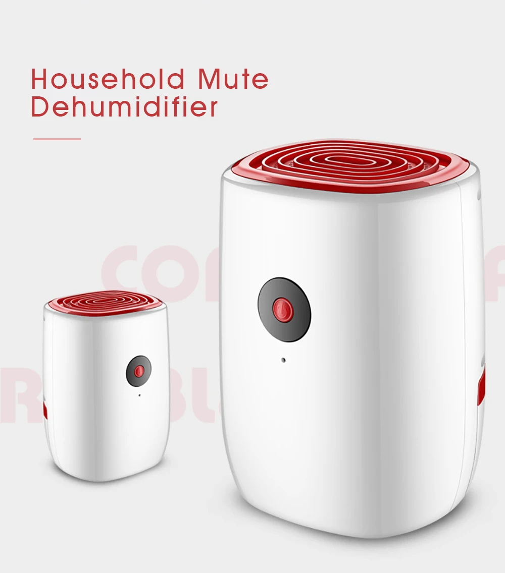 

2019 NEW 800ml Portable Mini Dehumidifier Moisture Absorbing Air Dryer Odor Remover Air Dehumidification with Auto-off for Home