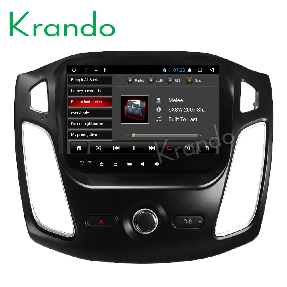 

Krando Android 8.1 10.1" IPS Full touch car Multmedia player for Ford Focus 2012- 2015 audio player gps navigation system wifi