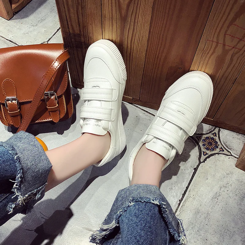 

Real Shoes 2019 Spring New Pattern Han Feng Mo Paste Operation Casual Shoes Ventilation Original Old Ulzzang Small White Shoes