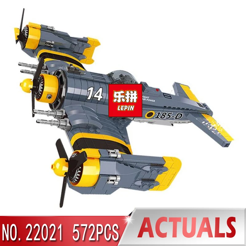 

Lepin 22021 572pcs Technic Space Fighter Building Blocks Compatible with Lego MOC F-26 Tempest Plane Model Bricks DIY Boy Toys