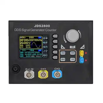 

Jds2800 15Mhz Dual-Channel Dds Function Signal Generator Ac100-240V Arbitrary Waveform Signal Generator with Software Signal S