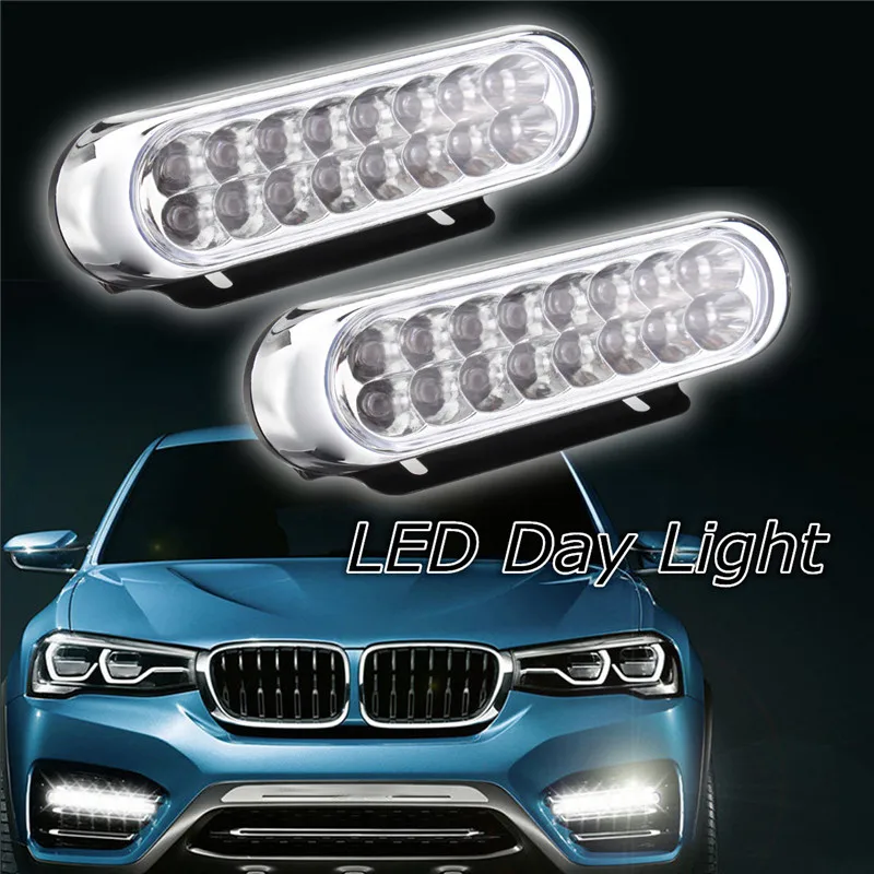 Best 2pcs/set SMD Led Auto Car DRL LED Daytime Running
