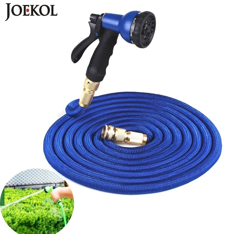 New 25ft 200ft Garden Hose Expandable Magic Flexible Water Hose Eu Hose Plastic Hoses Pipe With Spray Gun To Wateringplumbing Hoses - Aliexpress