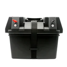 Multifuctional машины 12 V Батарея Box USB автомобилей Зарядное устройство с светодиодный вольтметр Экран для автомобилей Грузовик Лодка Трейлер внедорожник