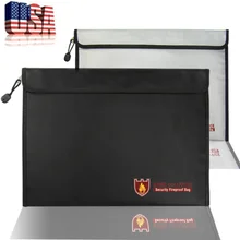 Огнестойкая папка для документов, сумка для защиты от пожаротушения, Сумка для документов, размер