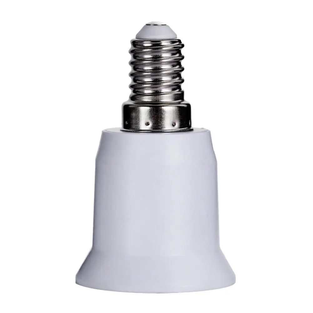 

New-E14 to E26 E27 Adapter Chandelier Light Socket E14 to Medium Socket E26 E27 Converter Bulb Base Adapter Converter