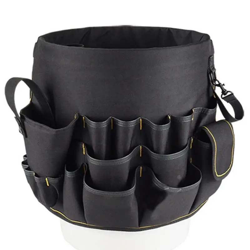 

1pcs Hardware Tool Bucket Bag Multi-Function Oxford Cloth Repair Kit Tool Organizer Storage Bag