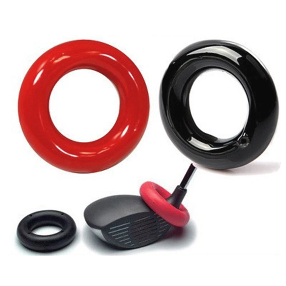 

Convenient Outdoor Golf Club Head Driver Training Aid Round Sports Accentuator Weighting Ring Iron Accessories Practice Warm Up