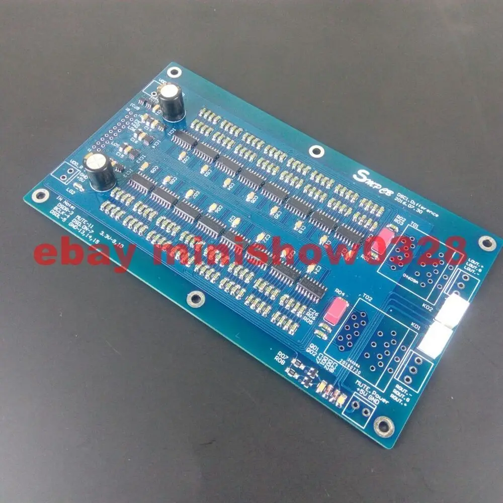 Дифференциал Mshow DSC1 DAC DSD512 без аудиотрансформатора совместимый с картой Amanero или