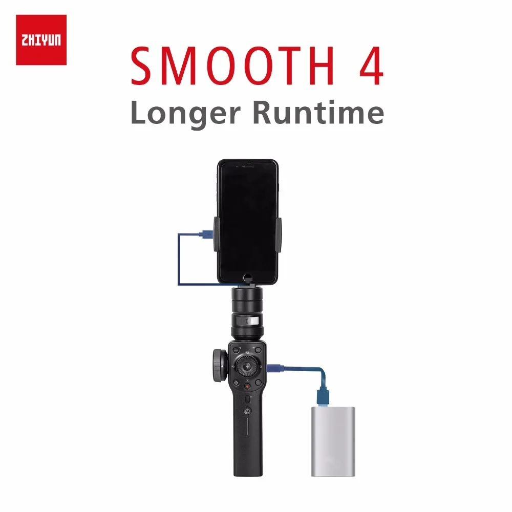  ZHIYUN Smooth 4 3-Axis Handheld Gimbal Stabilizer for Smartphone iPhone