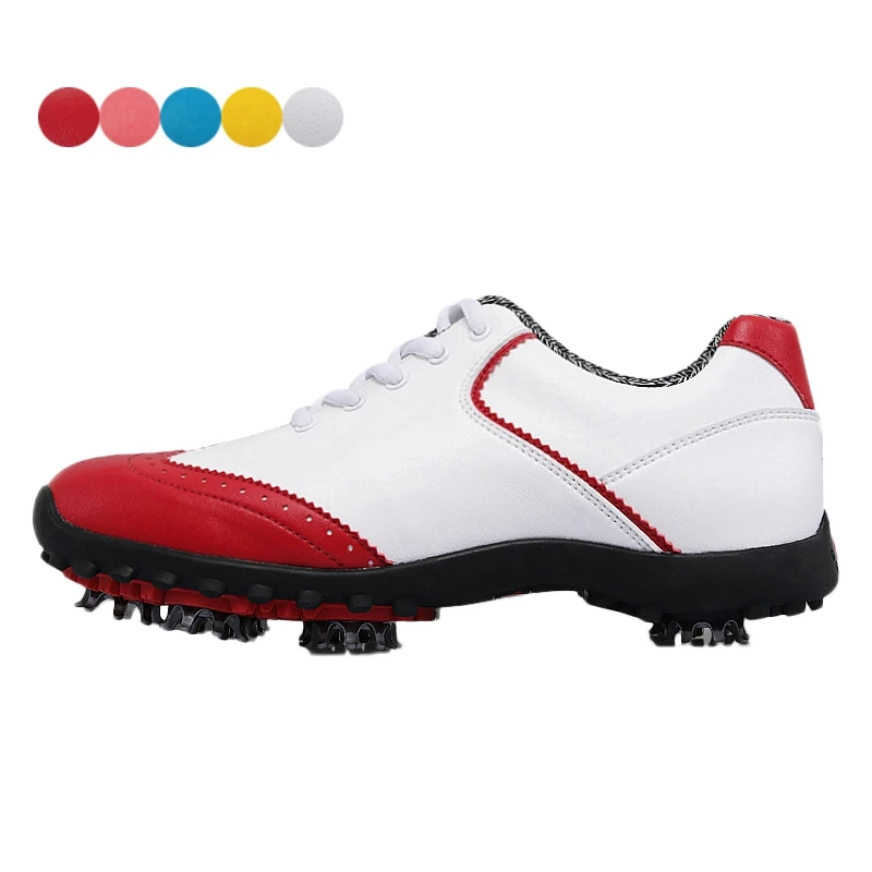

2018 Golf Shoes Women Waterproof Golf Shoes for Girls Breathable Lady Sneaker Ultra-Light Shock Absorption Sports Sneaker