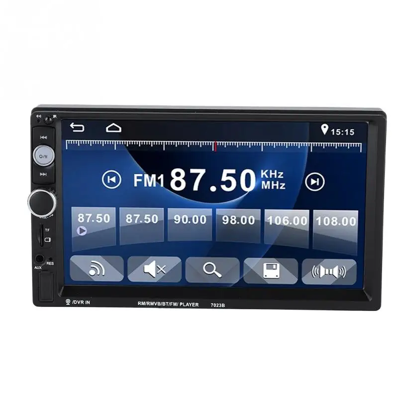 

7" Double Spindle Car Video Player Bluetooth Radio MP5 Player with RCA Terminal Support Hands-free Calling New
