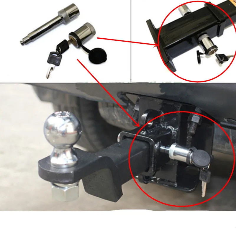 

TOW bar tongue hitch pin lock locks removable trailer ball mount 5/8" straight hitch pin lock 16 mm trailer parts