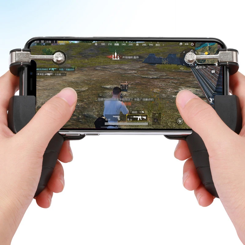  Game Grip Handle For Pubg Mobile Professional Game Trigger Fire Button Aim Key Gamepad L1R1 Control