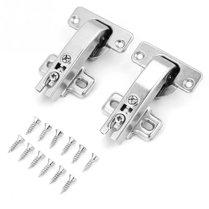 

Cold Rolled Steel door hinge 90 Degree Hydraulic Door Hinge Cabinet Cupboard Furniture Hardware Set deurscharnier Hot Sale