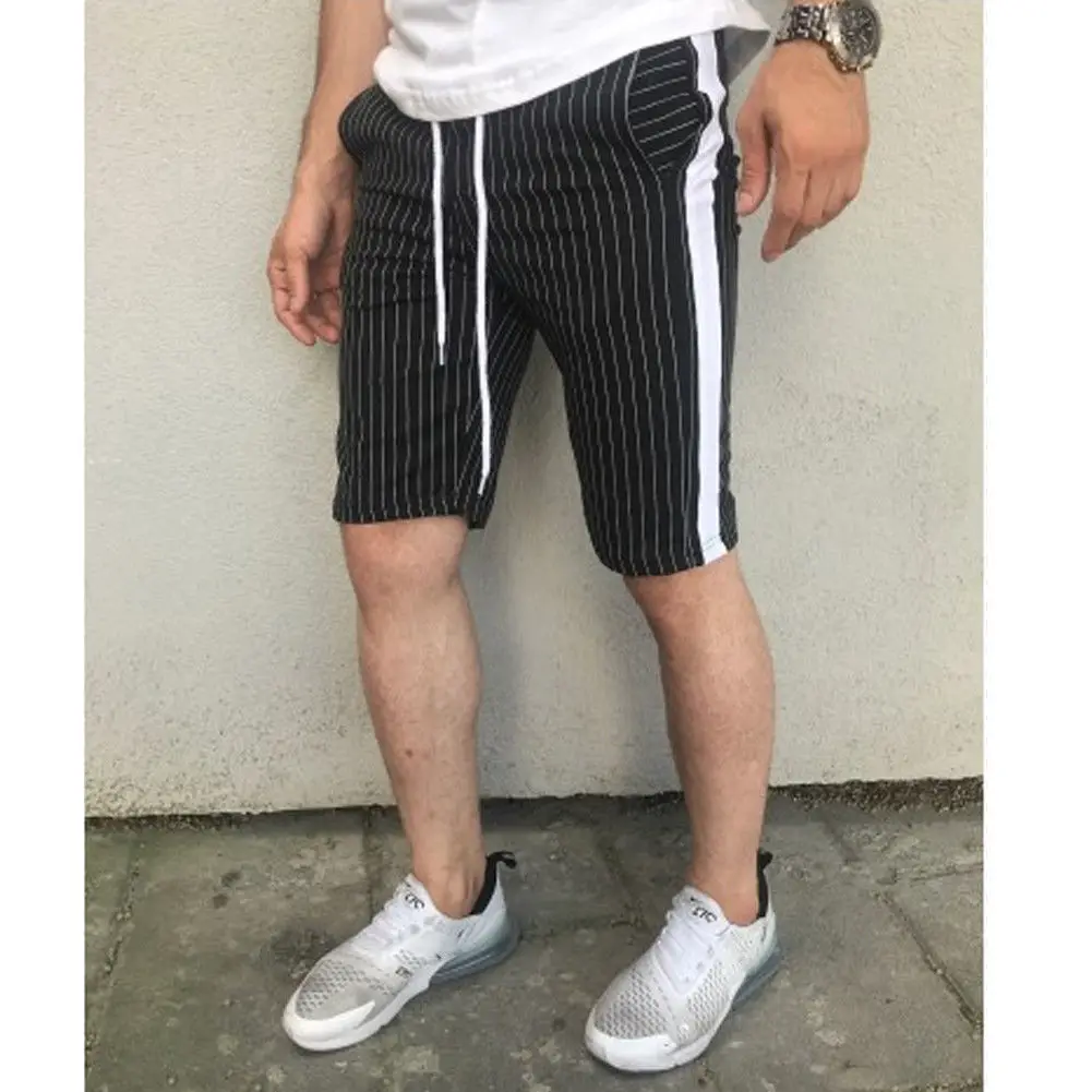 السراويل 2019 العلامة التجارية جديد رجل نحيل يتأهل أسفل شريط عارضة عالية السراويل مع جيوب تجريب الهيب هوب المسار السراويل
